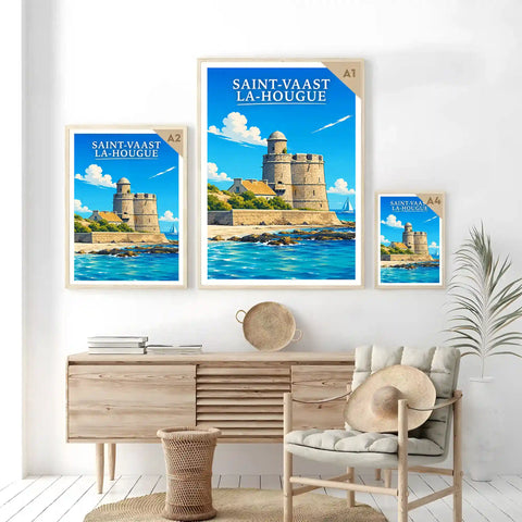 Affiche - Saint-Vaast-la-Hougue