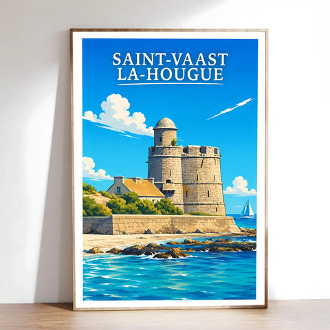 Affiche - Saint-Vaast-la-Hougue