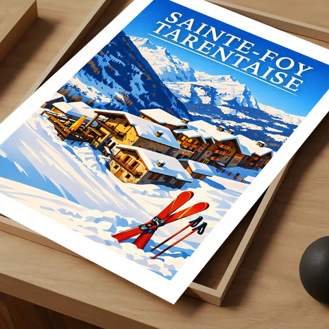 Affiche - Sainte-Foy-Tarentaise