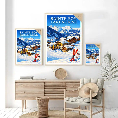 Affiche - Sainte-Foy-Tarentaise