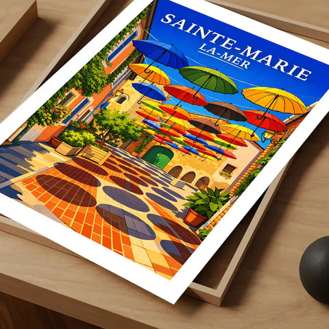 Affiche - Sainte-Marie-la-Mer