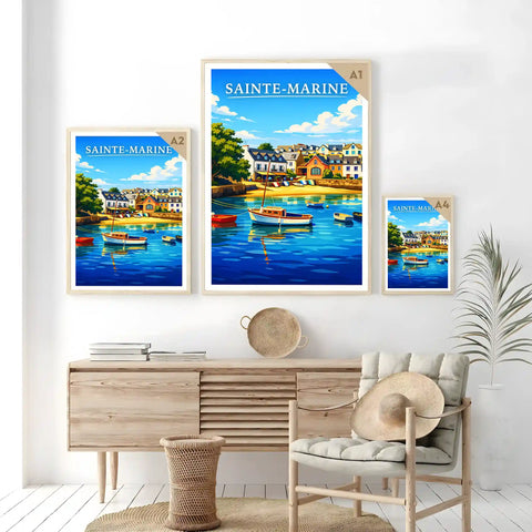 Affiche - Sainte-Marine