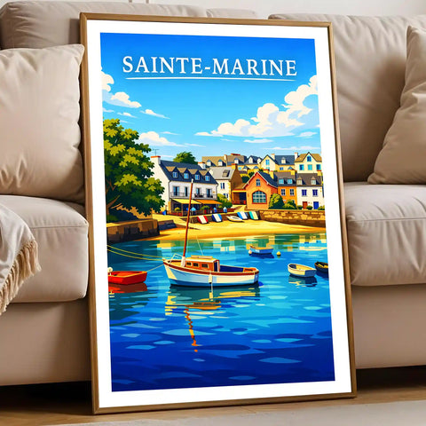 Affiche - Sainte-Marine