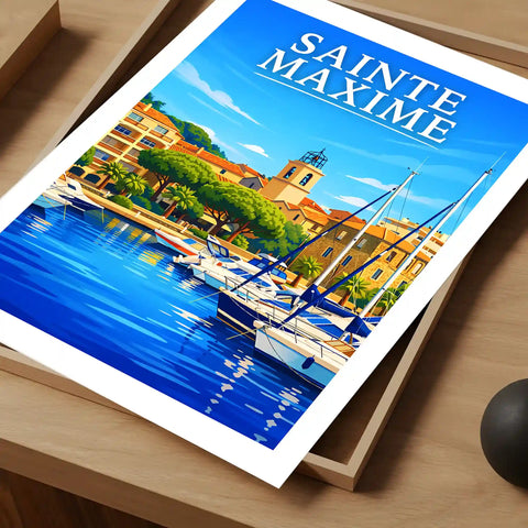 Affiche - Sainte-Maxime
