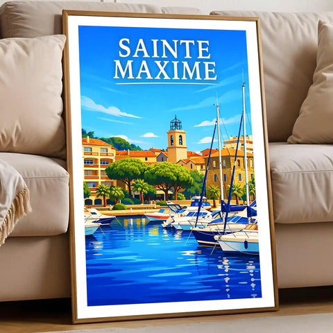Affiche - Sainte-Maxime