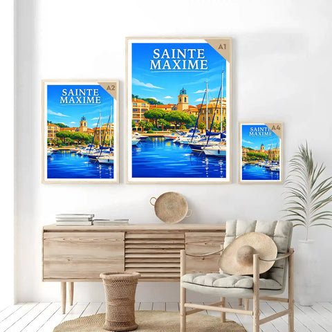 Affiche - Sainte-Maxime