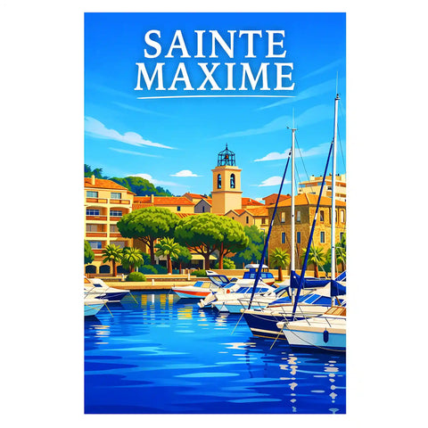 Affiche - Sainte-Maxime
