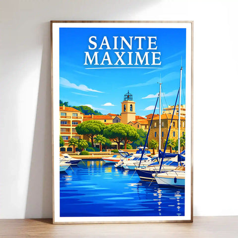 Affiche - Sainte-Maxime