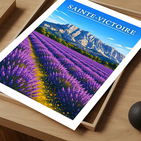 Affiche - Sainte-Victoire