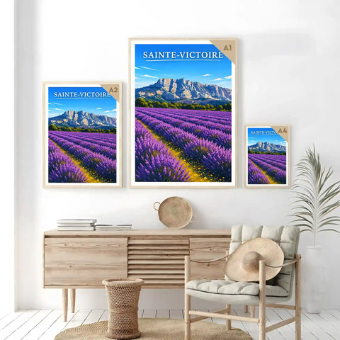 Affiche - Sainte-Victoire