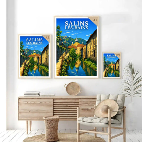 Affiche - Salins-les-Bains