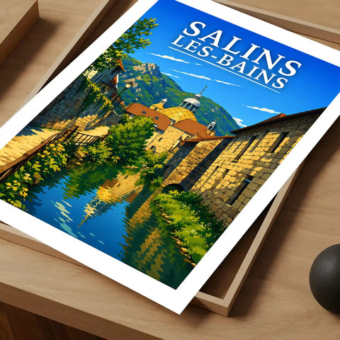 Affiche - Salins-les-Bains
