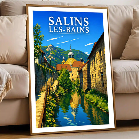 Affiche - Salins-les-Bains