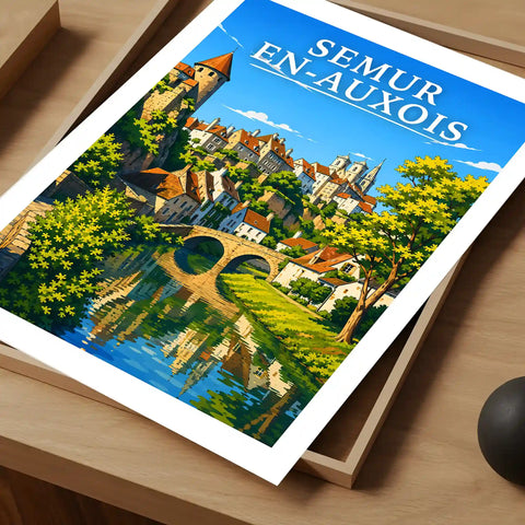 Affiche - Semur-en-Auxois