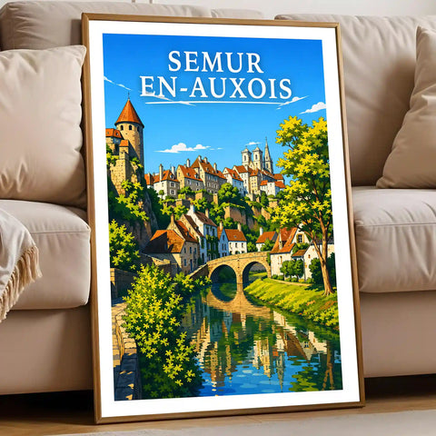Affiche - Semur-en-Auxois