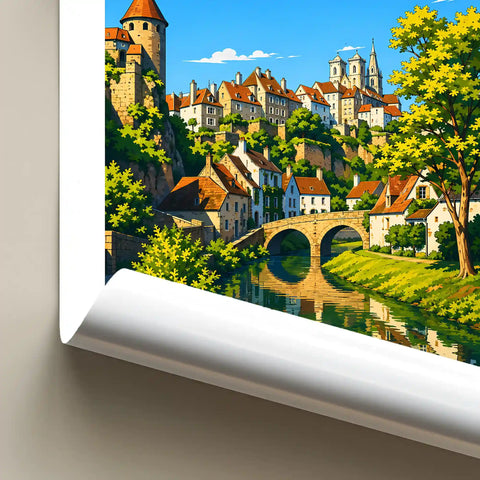 Affiche - Semur-en-Auxois