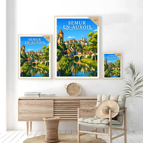 Affiche - Semur-en-Auxois