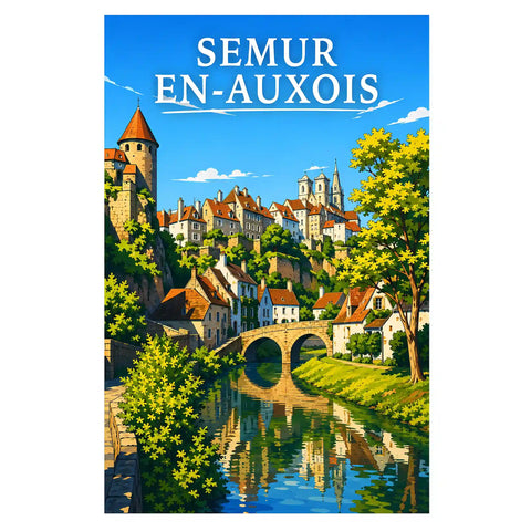 Affiche - Semur-en-Auxois