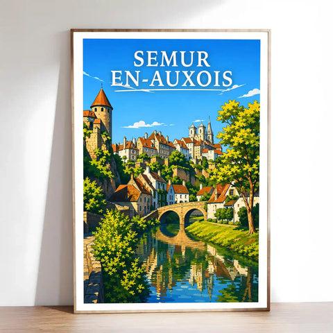 Affiche - Semur-en-Auxois