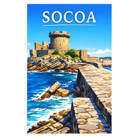 Affiche - Socoa