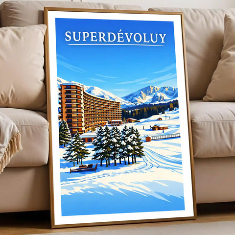 Affiche - SuperDévoluy