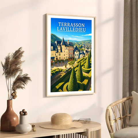 Affiche - Terrasson-Lavilledieu