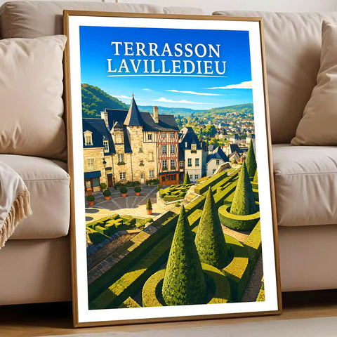Affiche - Terrasson-Lavilledieu