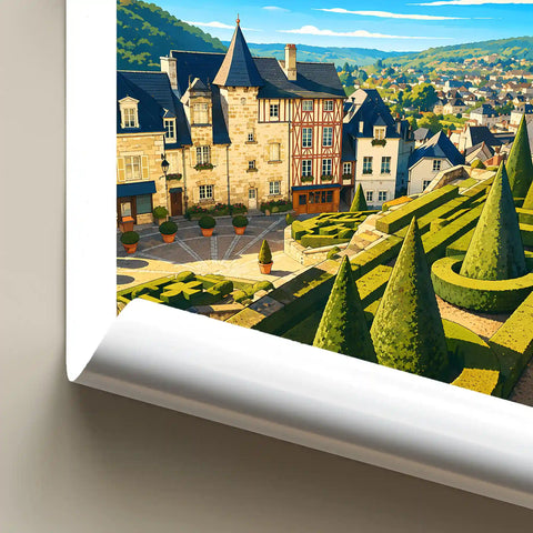 Affiche - Terrasson-Lavilledieu