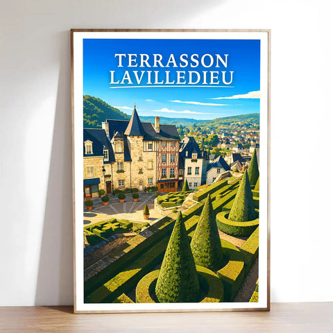 Affiche - Terrasson-Lavilledieu