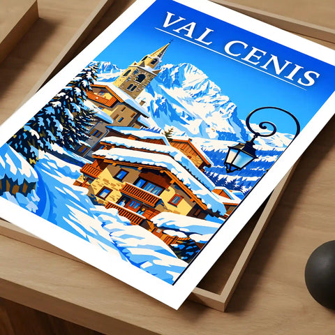 Affiche - Val Cenis