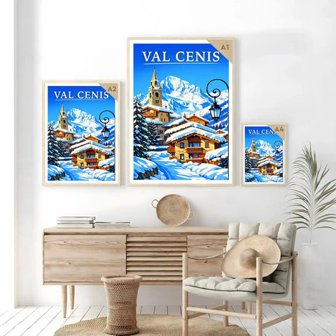 Affiche - Val Cenis