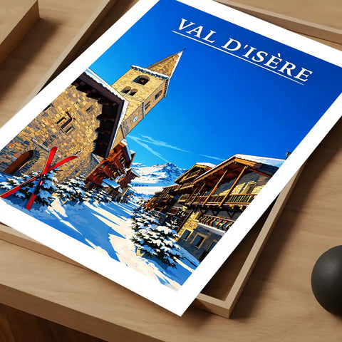 Affiche - Val d'Isère