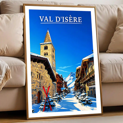 Affiche - Val d'Isère