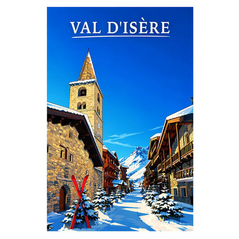 Affiche - Val d'Isère