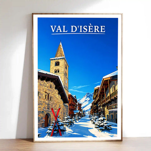 Affiche - Val d'Isère