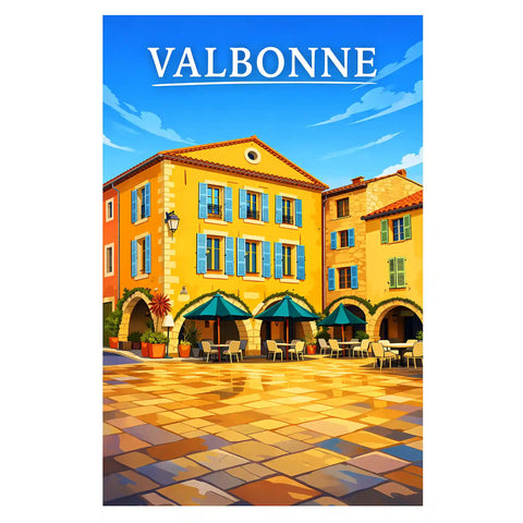 Affiche - Valbonne