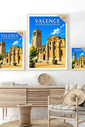 Affiche Valence Cathédrale Saint-Appolinaire