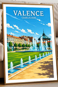 Affiche Valence Champ de Mars
