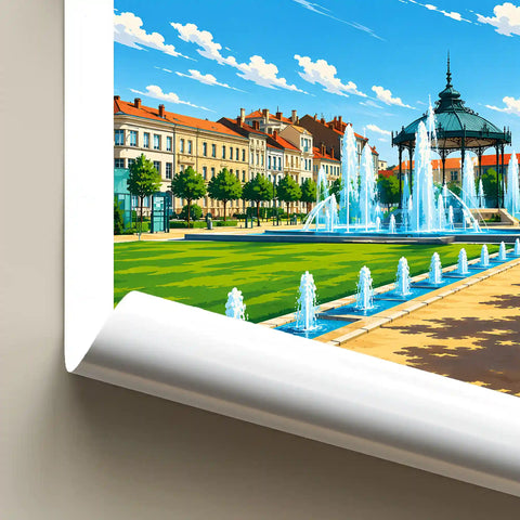 Affiche Valence Champ de Mars