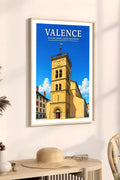 Affiche Valence Église Saint-Jean-Baptiste