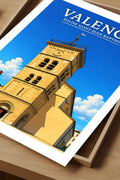 Affiche Valence Église Saint-Jean-Baptiste
