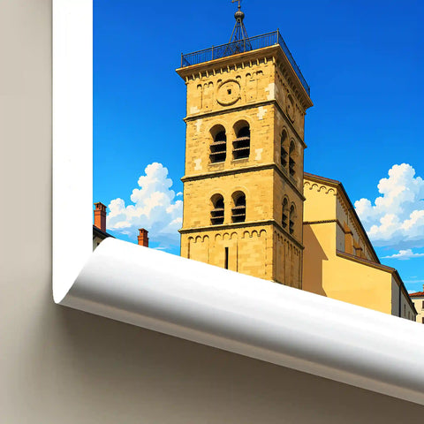 Affiche Valence Église Saint-Jean-Baptiste