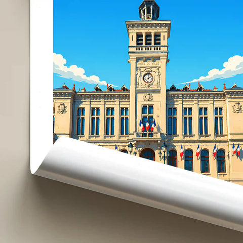Affiche Valence Hôtel de Ville