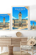 Affiche Valence Hôtel de Ville