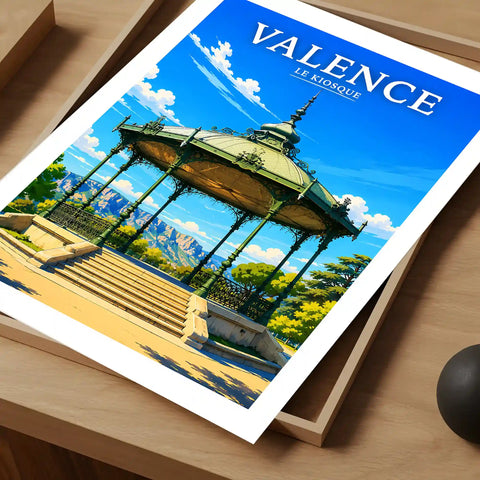 Affiche Valence Le Kiosque
