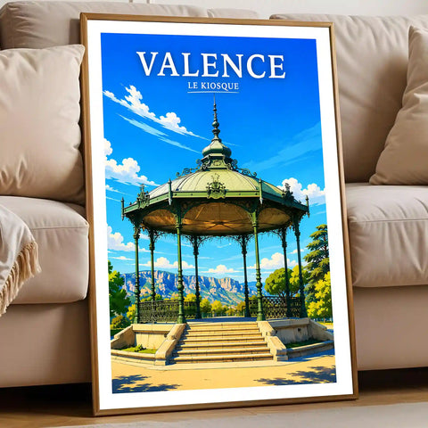 Affiche Valence Le Kiosque