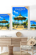 Affiche Valence Le Kiosque