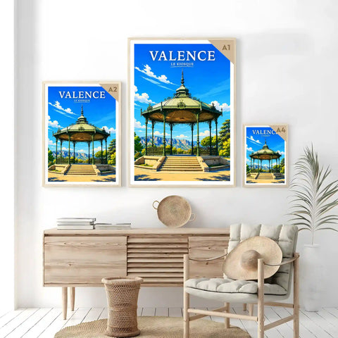 Affiche Valence Le Kiosque