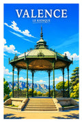 Affiche Valence Le Kiosque