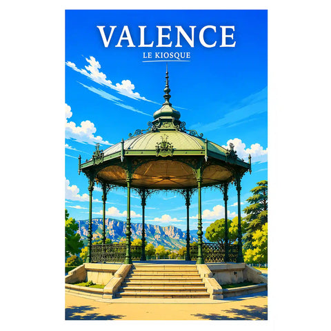 Affiche Valence Le Kiosque